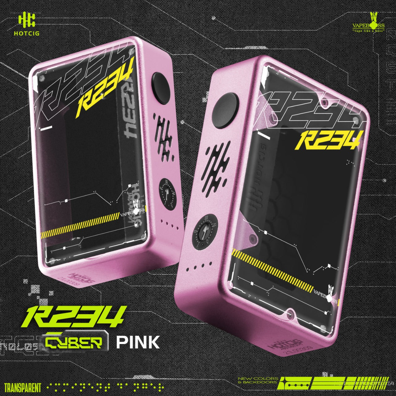 Hotcig R234 Cyber Pink