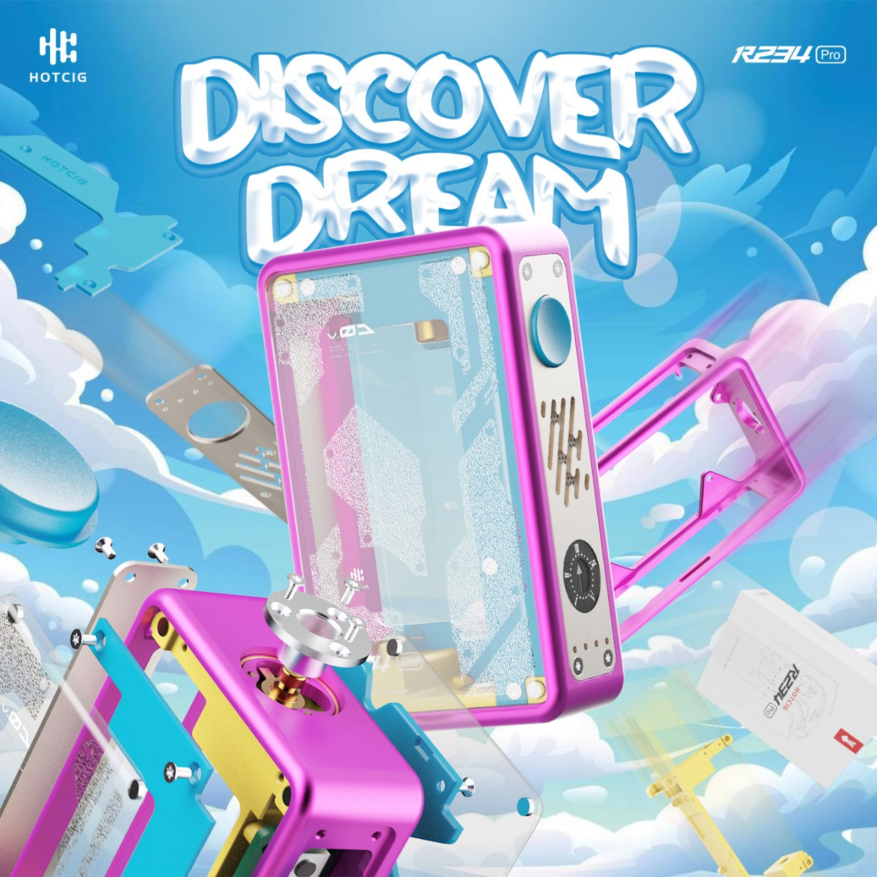 Hotcig R234 Pro Discover Dreams Authentic
