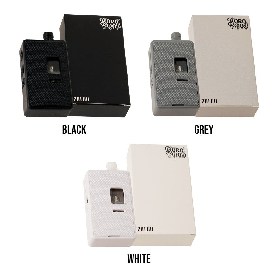 Zuluu Boro Pod 40W 1100mAh Boro AIO Kit By Zuluu x Sarang