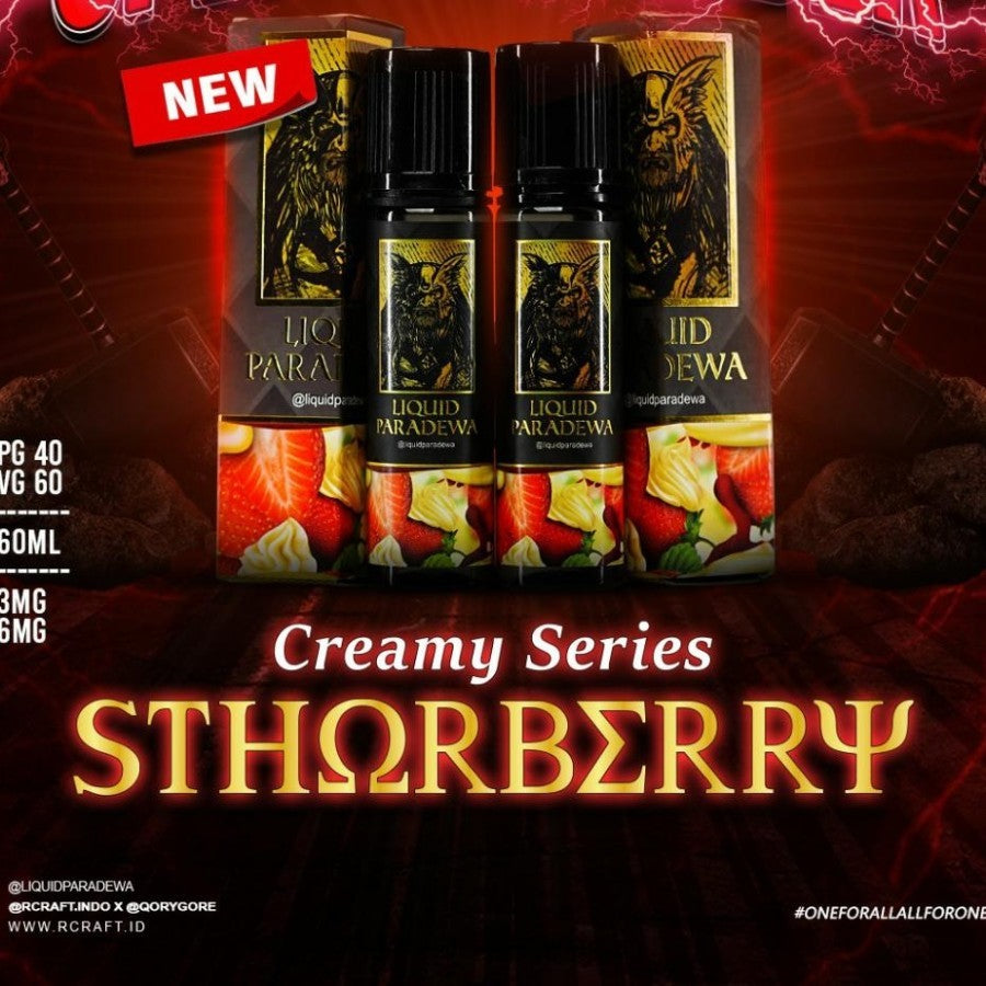 Paradewa Sthorberry 60ml 3mg by Rcraft