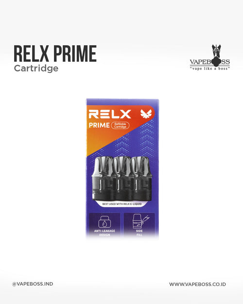 relx prime pod Cartridge Relx Prime 2ml Refillable Authentic – Vapeboss