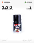 Crackz Ice V2 Raisin Ice Cream 60ml by Tetra Indonesia x Vape On