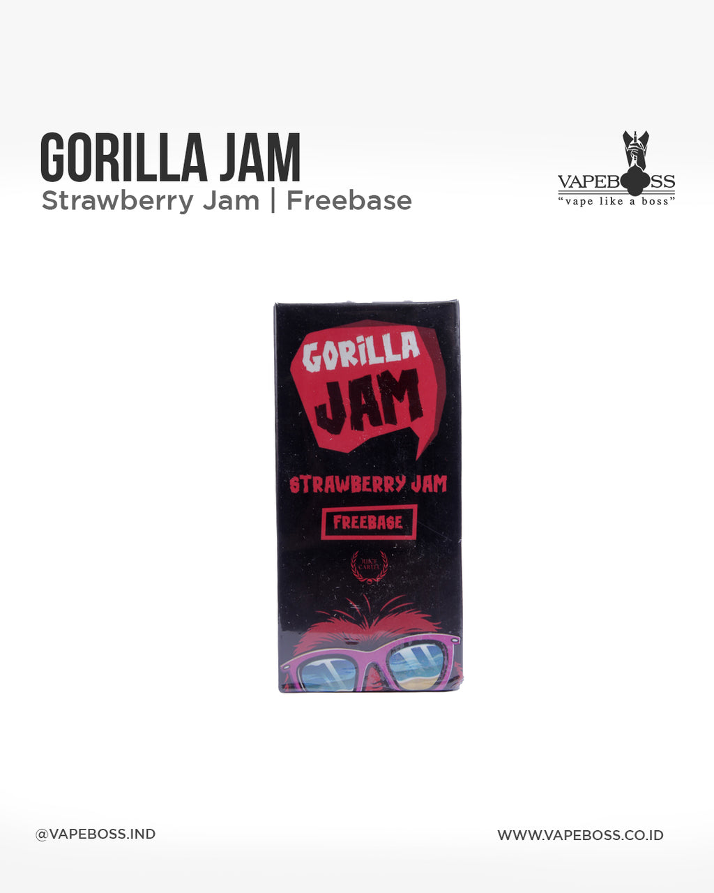 Gorilla Jam Series 60ml by Juice Cartel | Liquif Freebase