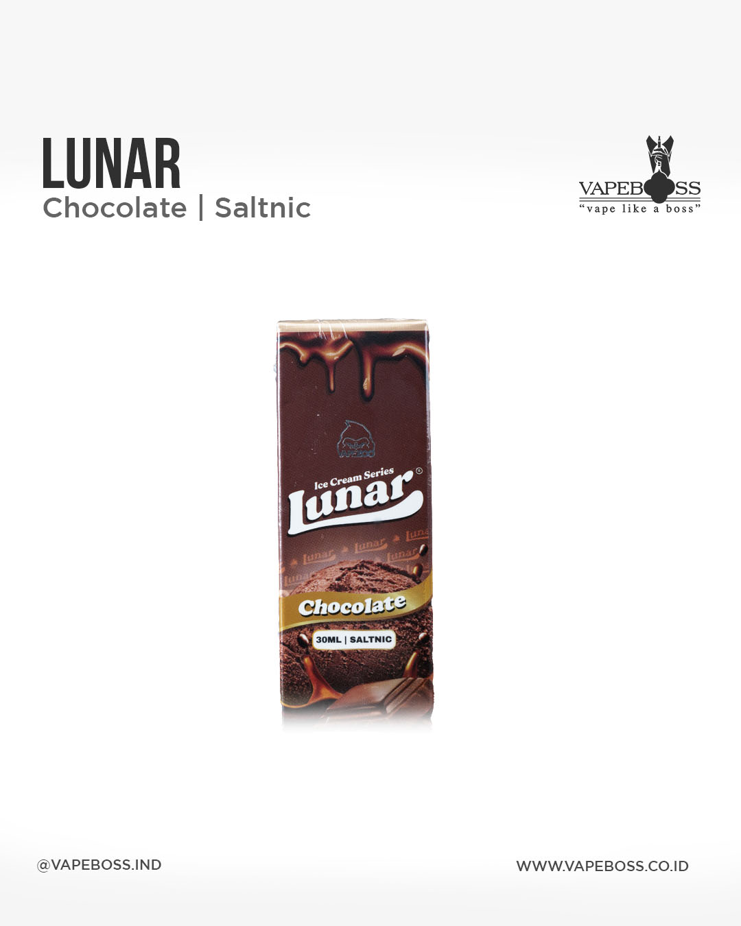 Lunar Ice Cream Saltnic Series 30mg 30ml by Vapezoo