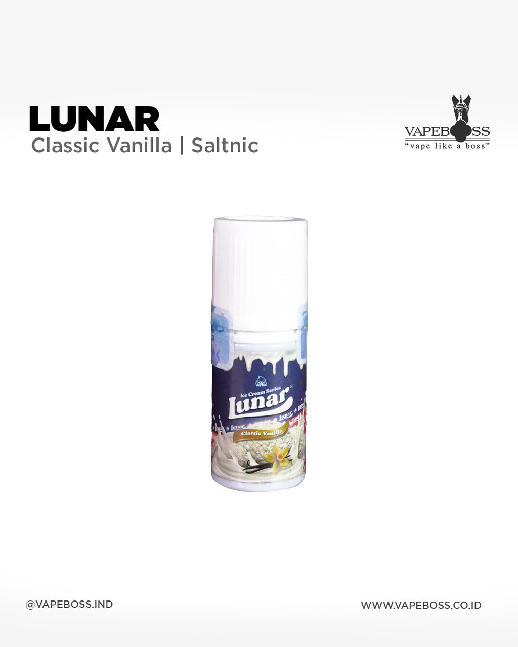 Lunar Ice Cream Series Pods Friendly 12mg 30ml by Vapezoo
