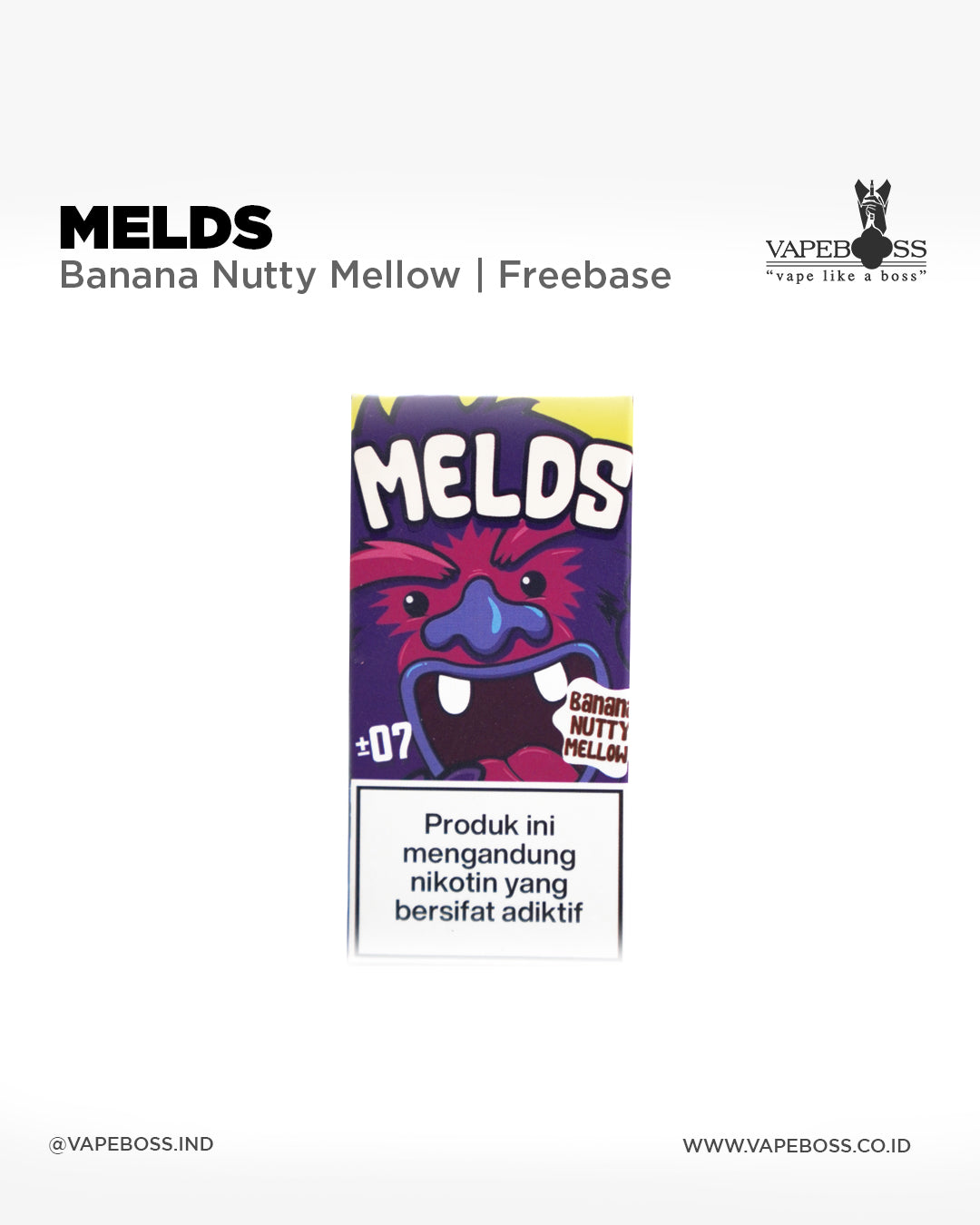 Melds V5 Banana Nutty Mellow 60ml by Unionlabs x Steve Distribution ...