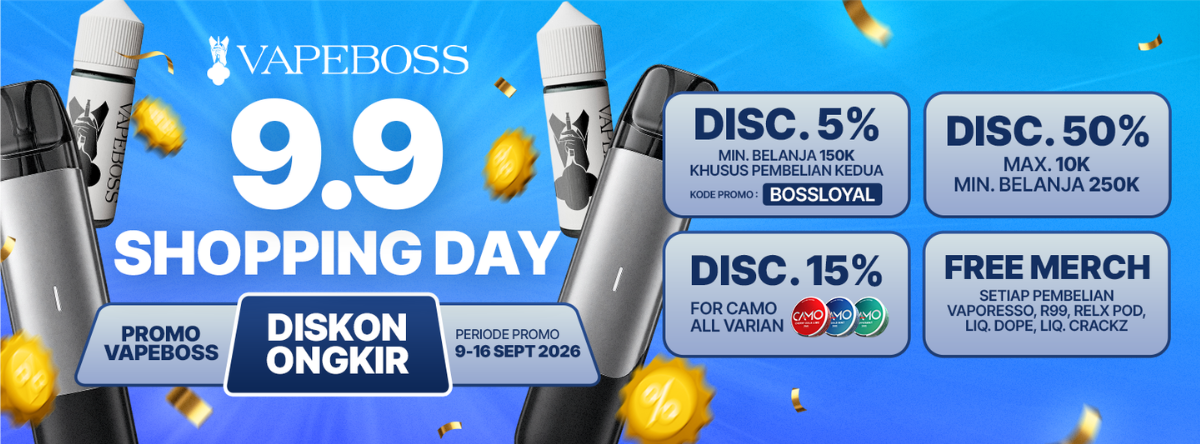 Vapeboss 9.9 Shopping Day