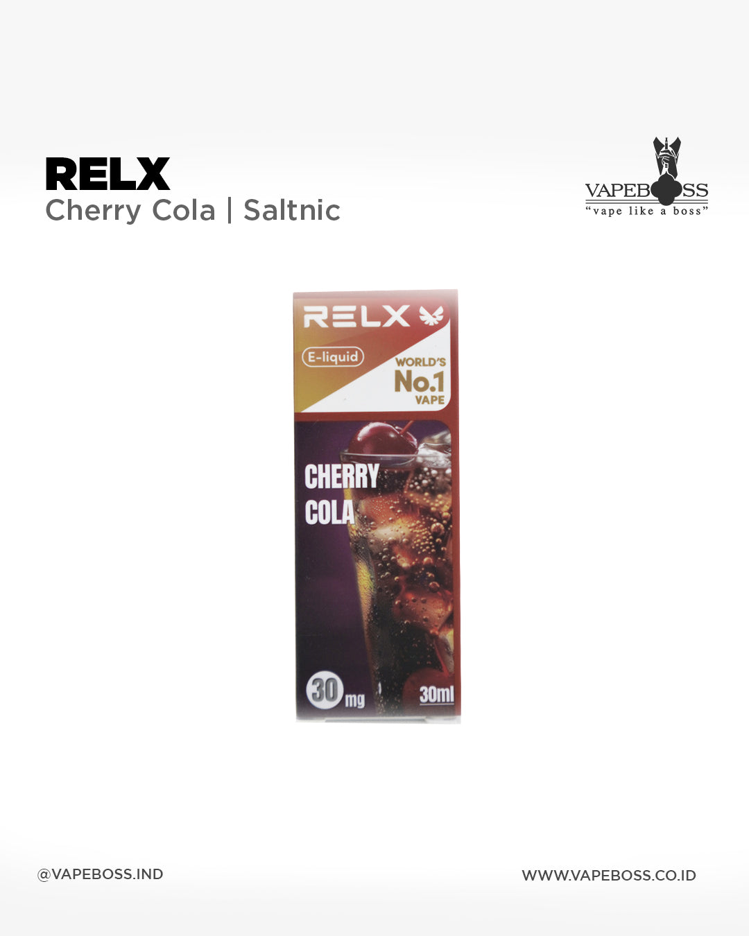 Relx Salt Series 30ml 30mg By Relx E-Lliquid