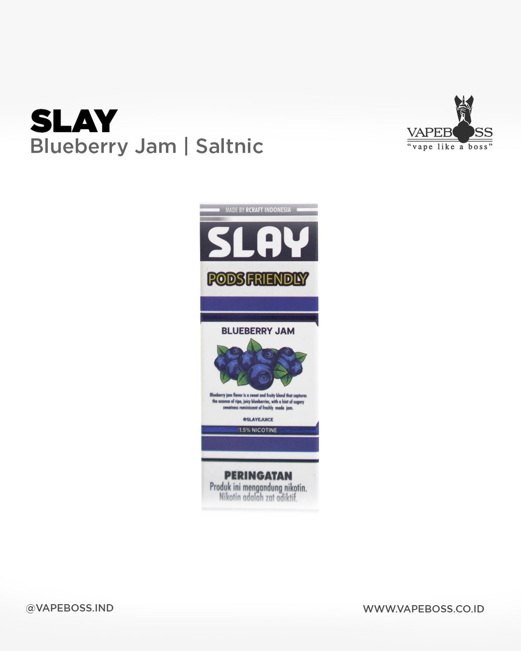 Slay Series 60ml by Rcraft Indo X Slayejuice