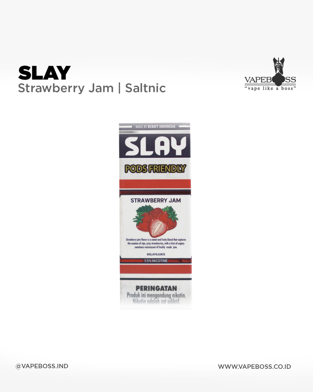 Slay Series 60ml by Rcraft Indo X Slayejuice