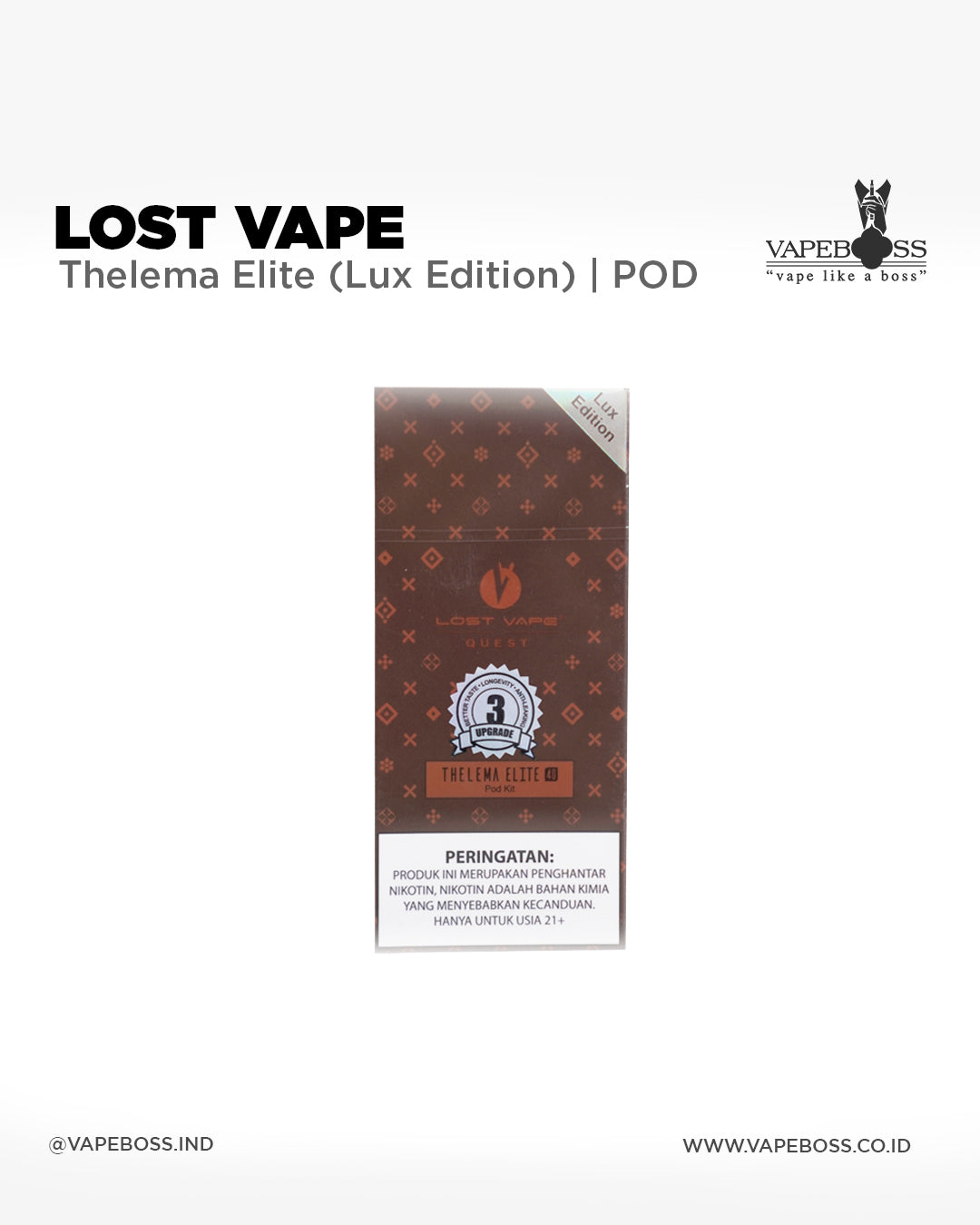 Thelema Elite 40 Pod Kit Lux Edition by Lost Vape