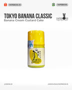 Tokyo Banana Classic Banana Custard Cream Cake 60ml By Vapezoo