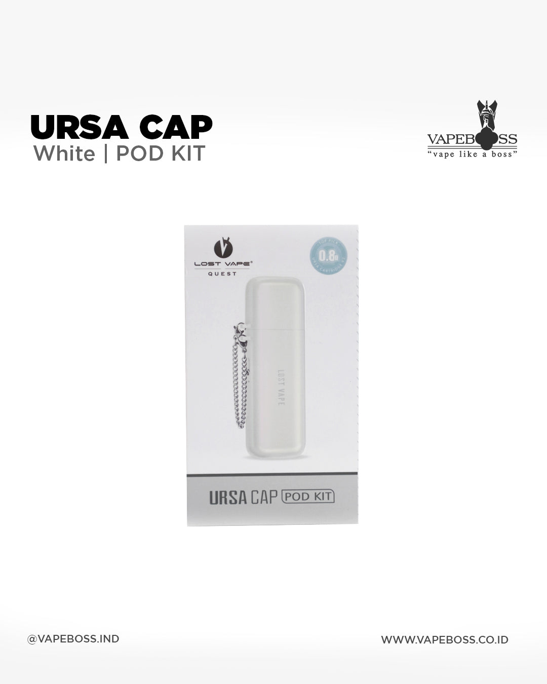 Promo Ursa Cap Pod Free Cartridge Ursa Nano V2 Vapeboss Promo Ursa Cap Pod Free Cartridge Ursa Nano V2 Vapeboss
