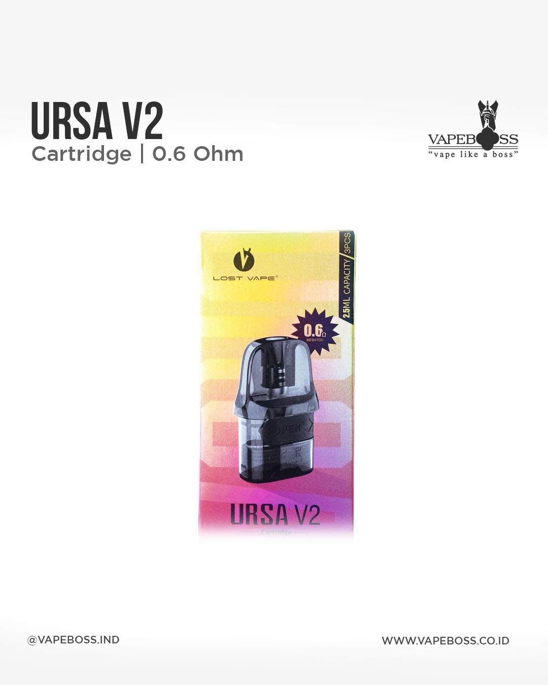 rewe vape pods Lost Vape Ursa Pod Replacement Cartridge main image 0