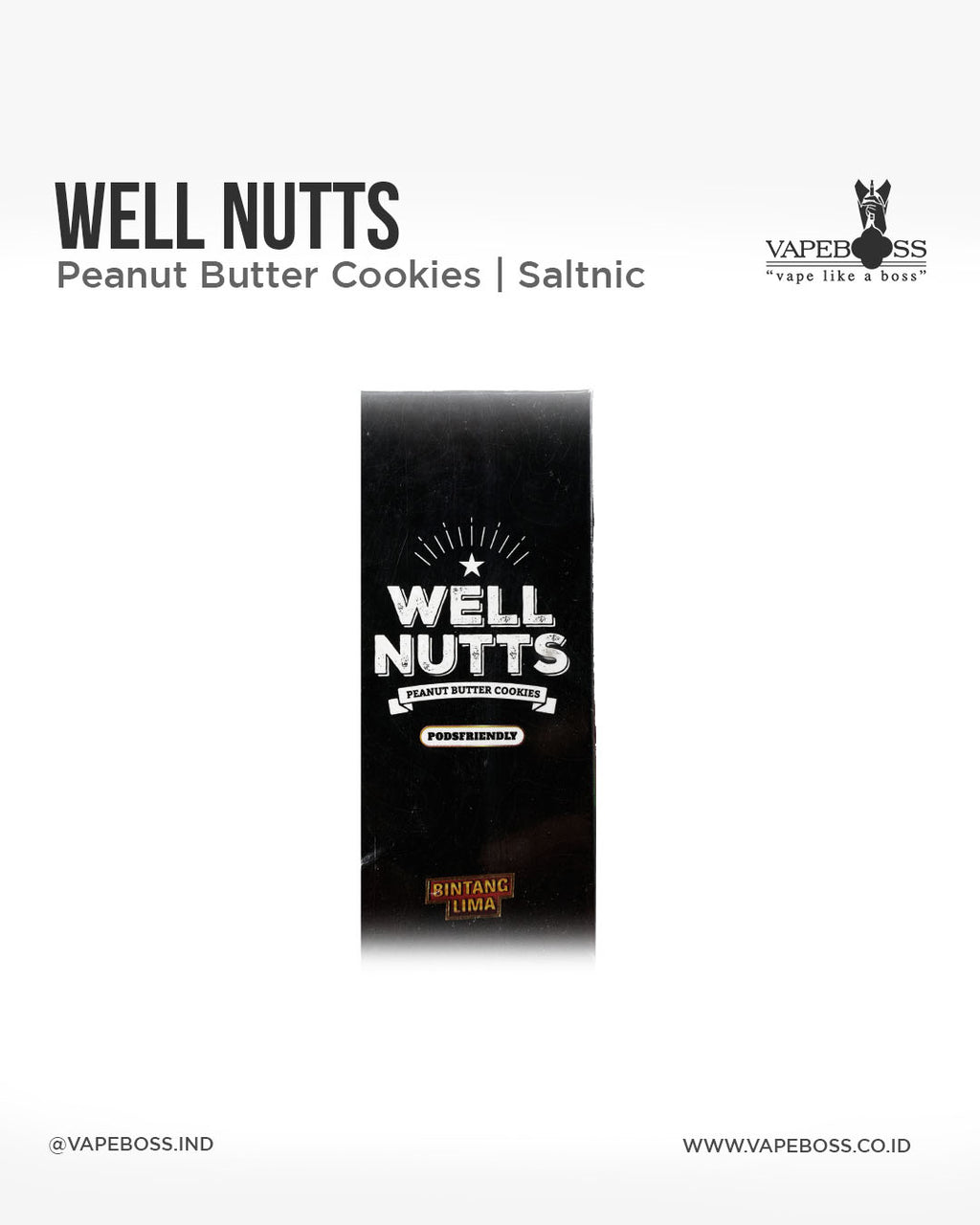 Bintang Lima Well Pods Friendly by Kaki Lima Liquid | Liquid Saltnic