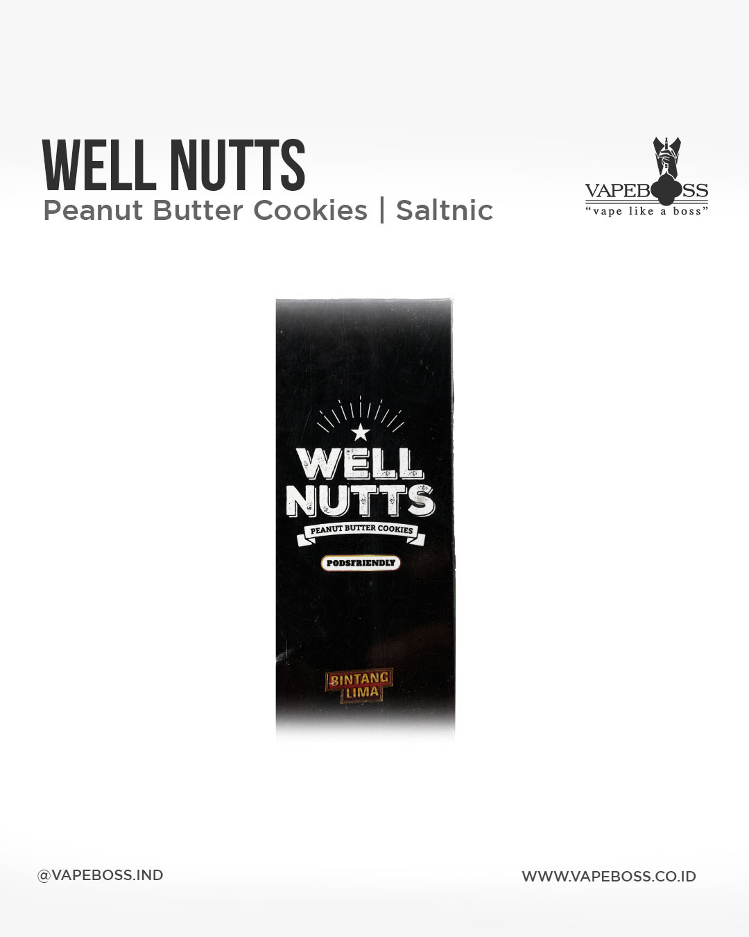 Bintang Lima Well Pods Friendly by Kaki Lima Liquid | Liquid Saltnic